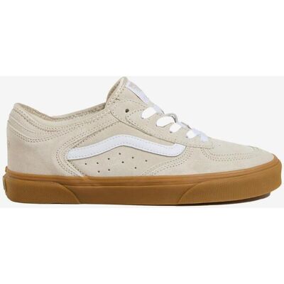 Chaussures Vans Rowley beige blanc marron - 37 - Publicité Chaussures Vans Rowley beige blanc marron - 37 - Publicité