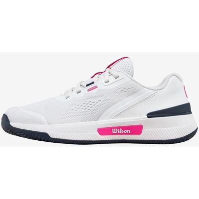 Chaussures Wilson Intrigue Pro blanc rose femme - 39(1/3) - Publicité Chaussures Wilson Intrigue Pro blanc rose femme - 39(1/3) - Publicité