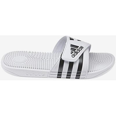 adidas Sport Inspired Claquettes adidas Adissage blanc noir - 47(1/3) - Publicité adidas Sport Inspired Claquettes adidas Adissage blanc noir - 47(1/3) - Publicité