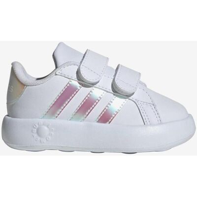 Chaussures adidas Grand Court 2.0 blanc rose bébé - 27 - Publicité Chaussures adidas Grand Court 2.0 blanc rose bébé - 27 - Publicité