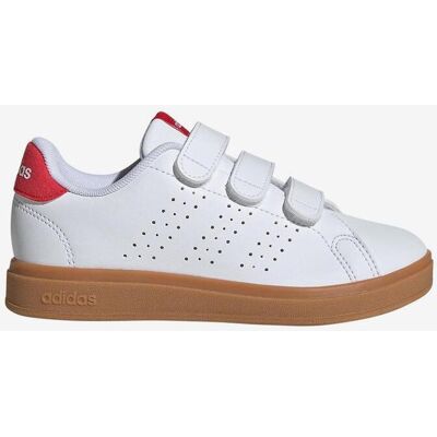 Chaussures adidas Advantage Base 2.0 blanc pur rouge enfant - 34 - Publicité Chaussures adidas Advantage Base 2.0 blanc pur rouge enfant - 34 - Publicité