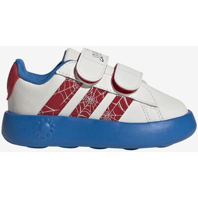 Chaussures adidas Marvel Spider-Man Grand Court blanc rouge bleu bébé - 23 - Publicité Chaussures adidas Marvel Spider-Man Grand Court blanc rouge bleu bébé - 23 - Publicité