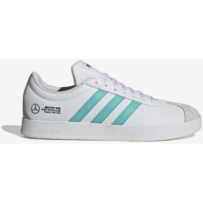 Chaussures adidas VL Court Mercedes - AMG Petronas blanc bleu - 44 - Publicité Chaussures adidas VL Court Mercedes - AMG Petronas blanc bleu - 44 - Publicité