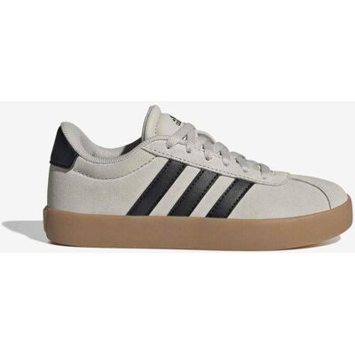 Chaussures adidas VL Court 3.0 beige noir enfant - 30 - Publicité Chaussures adidas VL Court 3.0 beige noir enfant - 30 - Publicité