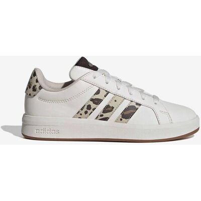 Baskets adidas Grand Court 3.0 blanc beige junior - 36 - Publicité Baskets adidas Grand Court 3.0 blanc beige junior - 36 - Publicité