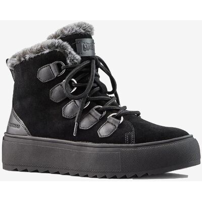 Bottes Cougar Avril en daim imperméable noir pour femme. - 40 - Publicité Bottes Cougar Avril en daim imperméable noir pour femme. - 40 - Publicité