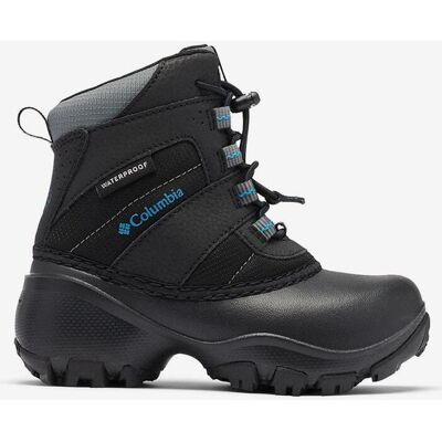 Chaussures de marche Columbia Rope Tow III Waterproof noir bleu enfant - 25 - Publicité Chaussures de marche Columbia Rope Tow III Waterproof noir bleu enfant - 25 - Publicité