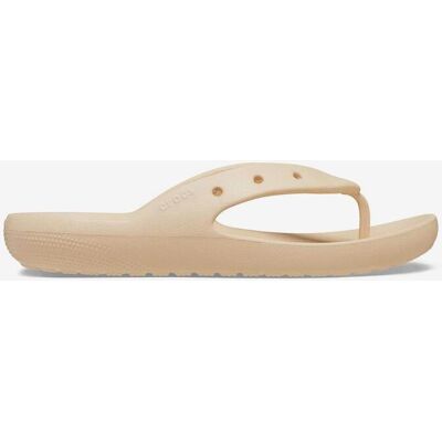 Tongs Crocs Classic Flip v2 beige - 38-39 - Publicité Tongs Crocs Classic Flip v2 beige - 38-39 - Publicité