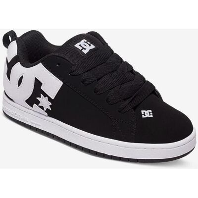 Chaussures DC Shoes Court Graffic noir blanc - 44 - Publicité Chaussures DC Shoes Court Graffic noir blanc - 44 - Publicité