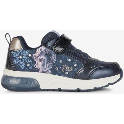 Chaussures Geox SpaceClub bleu lilas blanc enfant - 34 - Publicité Chaussures Geox SpaceClub bleu lilas blanc enfant - 34 - Publicité