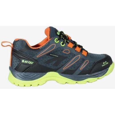 Chaussures Hi-Tec Toubkal Low Waterproof gris foncé orange enfant - 33 - Publicité Chaussures Hi-Tec Toubkal Low Waterproof gris foncé orange enfant - 33 - Publicité