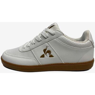 Chaussures Le Coq Sportif Derby 1 blanc marron - 45 - Publicité Chaussures Le Coq Sportif Derby 1 blanc marron - 45 - Publicité