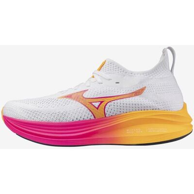 Chaussures Mizuno Neo Zen blanc rose orange - 46.5 - Publicité Chaussures Mizuno Neo Zen blanc rose orange - 46.5 - Publicité