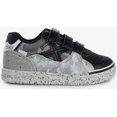 Chaussures Munich G-3 Indoor velcro gris clair foncé enfant - 26 - Publicité Chaussures Munich G-3 Indoor velcro gris clair foncé enfant - 26 - Publicité