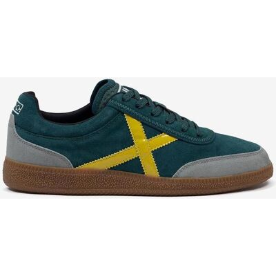 Chaussures Munich Rumba vert forêt jaune gris - 45 - Publicité Chaussures Munich Rumba vert forêt jaune gris - 45 - Publicité