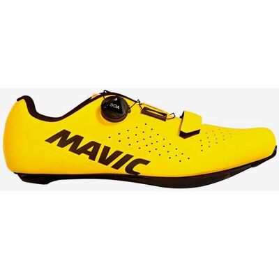 Chaussures Mavic Cosmic BOA jaune intense - 38 - Publicité Chaussures Mavic Cosmic BOA jaune intense - 38 - Publicité