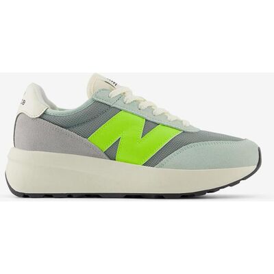Chaussures New Balance 370 gris vert enfant - 38 - Publicité Chaussures New Balance 370 gris vert enfant - 38 - Publicité