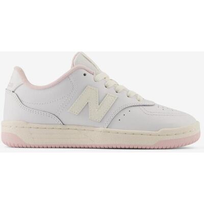 Chaussures New Balance B80 blanc pur junior - 40 - Publicité Chaussures New Balance B80 blanc pur junior - 40 - Publicité