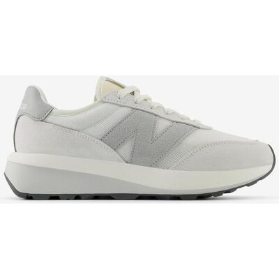 Chaussures New Balance 370 blanc gris pur - 39.5 - Publicité Chaussures New Balance 370 blanc gris pur - 39.5 - Publicité