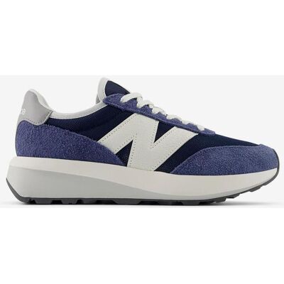 Baskets New Balance 370 bleu marine blanc - 40.5 - Publicité Baskets New Balance 370 bleu marine blanc - 40.5 - Publicité