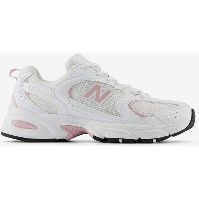 Chaussures New Balance 530 blanc pur rose - 45 - Publicité Chaussures New Balance 530 blanc pur rose - 45 - Publicité