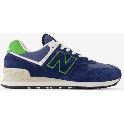Baskets New Balance 574 bleu marine vert - 40.5 - Publicité Baskets New Balance 574 bleu marine vert - 40.5 - Publicité