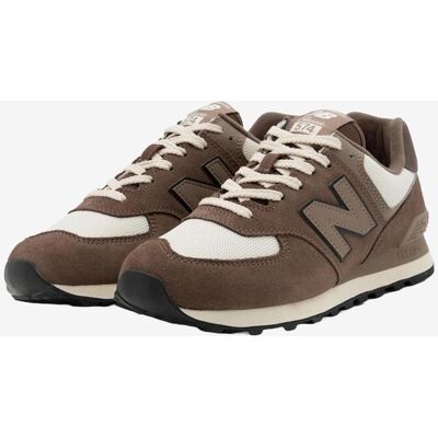 Baskets New Balance 574 Core marron blanc - 40 - Publicité Baskets New Balance 574 Core marron blanc - 40 - Publicité