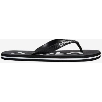 Tongues Oakley College Flip Flop noir blanc - 38.5 - Publicité Tongues Oakley College Flip Flop noir blanc - 38.5 - Publicité