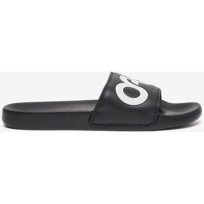 Claquettes Oakley B1B Slide 2.0 noir blanc - 45 - Publicité Claquettes Oakley B1B Slide 2.0 noir blanc - 45 - Publicité