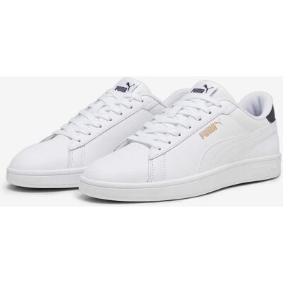 Chaussures Puma Smash 3.0 blanc intense bleu marine - 38 - Publicité Chaussures Puma Smash 3.0 blanc intense bleu marine - 38 - Publicité