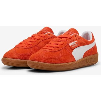 Chaussures Puma Palermo rouge blanc junior - 36 - Publicité Chaussures Puma Palermo rouge blanc junior - 36 - Publicité