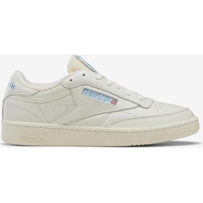 Chaussures Reebok Club C 85 Vintage blanc pur - 37.5 - Publicité Chaussures Reebok Club C 85 Vintage blanc pur - 37.5 - Publicité