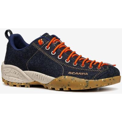 Chaussures Scarpa Mojito Planet Denim bleu orange - 46.5 - Publicité Chaussures Scarpa Mojito Planet Denim bleu orange - 46.5 - Publicité