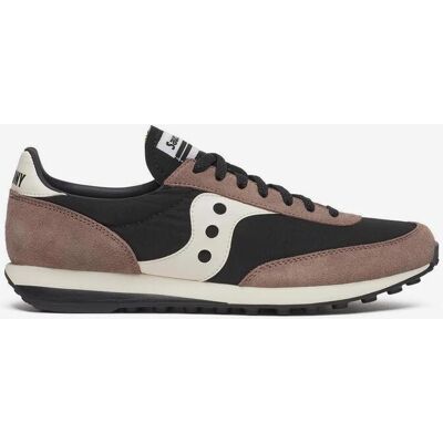 Chaussures Saucony Originals Trainer 80 marron noir - 40 - Publicité Chaussures Saucony Originals Trainer 80 marron noir - 40 - Publicité