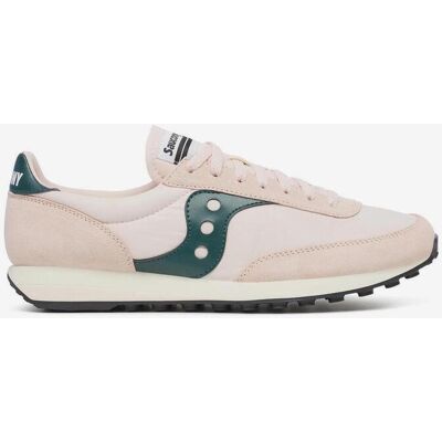 Chaussures Saucony Originals Trainer 80 beige clair vert foncé - 40 - Publicité Chaussures Saucony Originals Trainer 80 beige clair vert foncé - 40 - Publicité