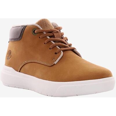 Chaussures de marche Timberland Seneca Bay Leather Chukka marron clair enfant - 33 - Publicité Chaussures de marche Timberland Seneca Bay Leather Chukka marron clair enfant - 33 - Publicité