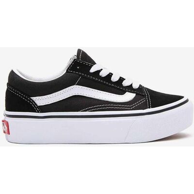 Chaussures Vans Old Skool Platform noir blanc enfant - 31.5 - Publicité Chaussures Vans Old Skool Platform noir blanc enfant - 31.5 - Publicité