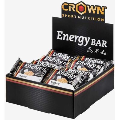 Barre Énergétique Yaourt Crown Sport Nutrition - Collation Énergétique - Publicité Barre Énergétique Yaourt Crown Sport Nutrition - Collation Énergétique - Publicité