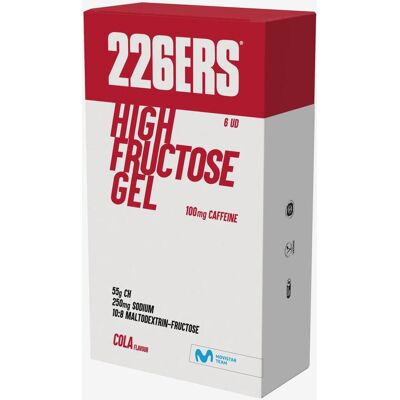 Gel énergétique 226ERS High Fructose avec caféine saveur cola (6x80 g) - Publicité Gel énergétique 226ERS High Fructose avec caféine saveur cola (6x80 g) - Publicité