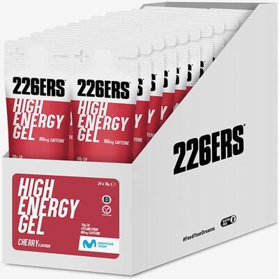 Gel Énergétique 226ERS Haute Énergie Caféine - Cerise - Publicité Gel Énergétique 226ERS Haute Énergie Caféine - Cerise - Publicité