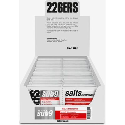 Sels 226ERS Sub9 Électrolytes saveur neutre (80 capsules) - Publicité Sels 226ERS Sub9 Électrolytes saveur neutre (80 capsules) - Publicité