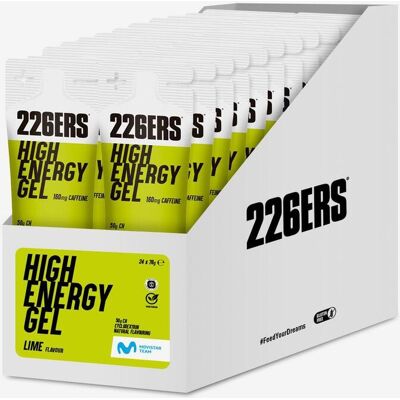 Gel énergétique 226ERS High Energy 76 g avec caféine saveur citron vert 24 unités - Publicité Gel énergétique 226ERS High Energy 76 g avec caféine saveur citron vert 24 unités - Publicité