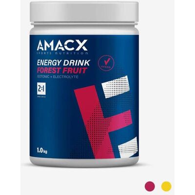 Boisson énergétique Amacx Energy Drink saveur fruits des bois 1.0 kg - Publicité Boisson énergétique Amacx Energy Drink saveur fruits des bois 1.0 kg - Publicité
