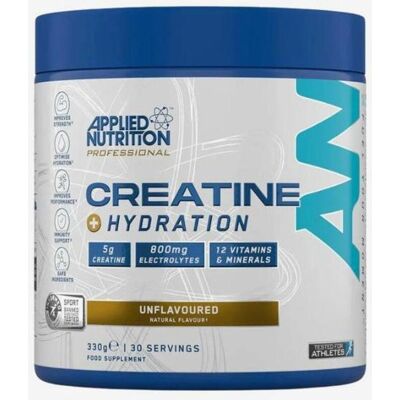 Shake Applied Nutrition Craetine + Hydratation saveur neutre 360 g - Publicité Shake Applied Nutrition Craetine + Hydratation saveur neutre 360 g - Publicité