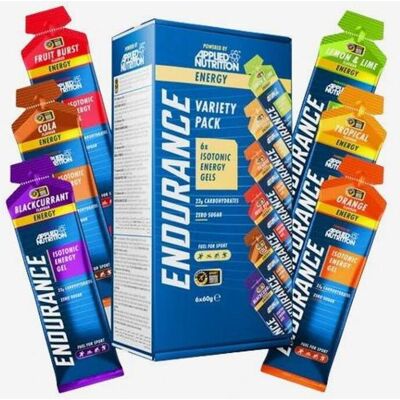 Pack gels Applied Nutrition Energy 6 unités - Publicité Pack gels Applied Nutrition Energy 6 unités - Publicité