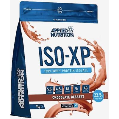 Shake Applied Nutrition ISO-XP saveur chocolat 1 kg - Publicité Shake Applied Nutrition ISO-XP saveur chocolat 1 kg - Publicité