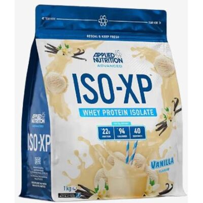 Shake Applied Nutrition ISO-XP saveur vanille 1 kg - Publicité Shake Applied Nutrition ISO-XP saveur vanille 1 kg - Publicité
