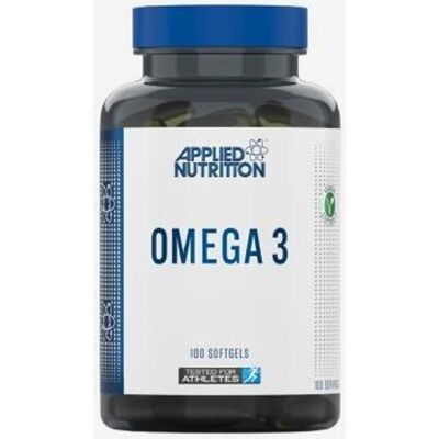 Applied Nutrition Omega 3 - 100 softgels - Soutien cardiaque - Publicité Applied Nutrition Omega 3 - 100 softgels - Soutien cardiaque - Publicité