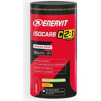 Boisson énergétique Enervit C2:1 Isocarb 650 g saveur citron - Publicité Boisson énergétique Enervit C2:1 Isocarb 650 g saveur citron - Publicité