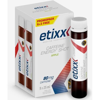 Etixx Energy Shot à la Caféine (9x25 ml) - Publicité Etixx Energy Shot à la Caféine (9x25 ml) - Publicité